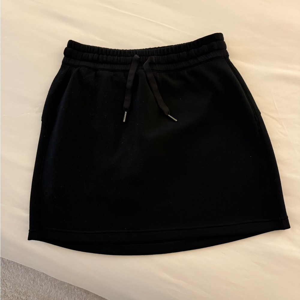 Spanx Airessentials - Black Drawstring Skort - image 1